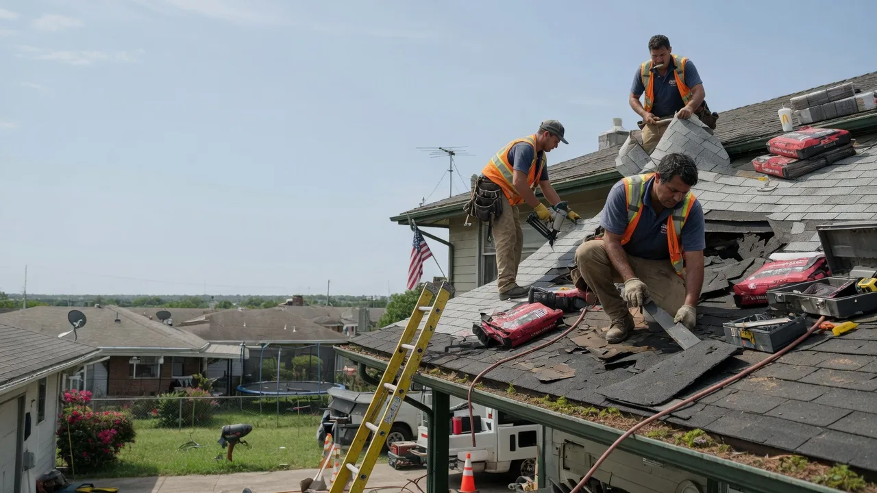 Roof Repair in New Baden, IL near me